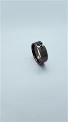 Gent's Ring Silver Titanium 4.92g